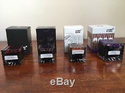 Montblanc Einstein, Hitchcock, Leonardo, Mahatma, Defoe Ink Ten Set Limited