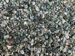 Moss Agate Semi Tumbled Gemstone Mini Chips 5-15 mm, Wholesale Bulk Lot