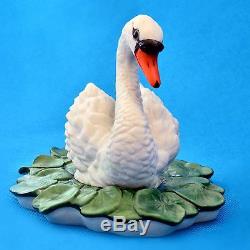 Museum Quality Boehm Porcelain Swan Family