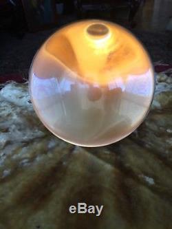 Mysterious Magical HUGE CRYSTAL BALL w Antique stand w Sphinx! Rare & unusual