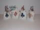 Nao By Lladro Set Of Four Card Figurines Spade, Diamond, Heart, And Clubs