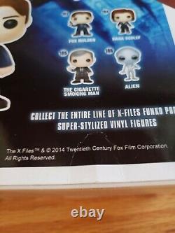 NEW In Box! Funko Pop LOT! THE X-FILES Mulder, Scully, Smoking Man & Alien HTF