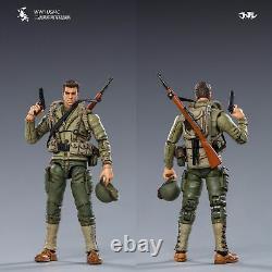 NEW JOYTOY 1/18 10.5 cm Action Figure WWII US ARMY (5PCS/Set) Collectible TOP