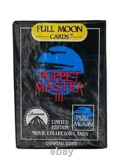 NEW Puppet Master Blu-ray 12 Disc Horror Movie Box Lot Collection Set FREE cards