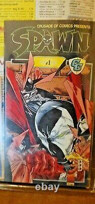 NEW Spawn #1 Image Newsstand Variant Comic Book Cover Todd McFarlane 1 withVideo