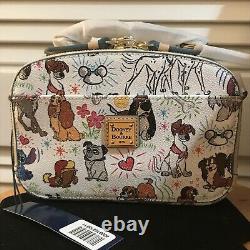 NWT Dooney & Bourke Retired Disney Dogs Sketch Crossbody Ambler Purse