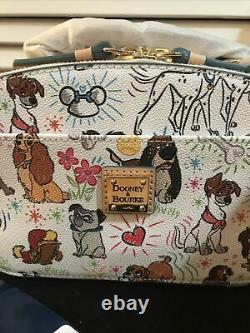 NWT Dooney & Bourke Retired Disney Dogs Sketch Crossbody Ambler Purse