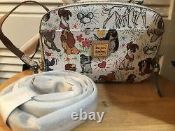 NWT Dooney & Bourke Retired Disney Dogs Sketch Crossbody Ambler Purse