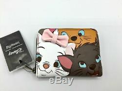 NWT Loungefly Disney The Aristocats Mini BackpackWallet Marie Toulouse Berlioz