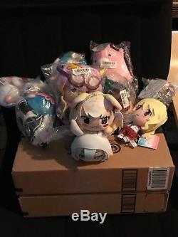NWT Love Live! Sunshine! Girls und Panzer Kemono Friends 12 Plushies Anime Japan