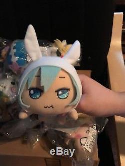 NWT Love Live! Sunshine! Girls und Panzer Kemono Friends 12 Plushies Anime Japan