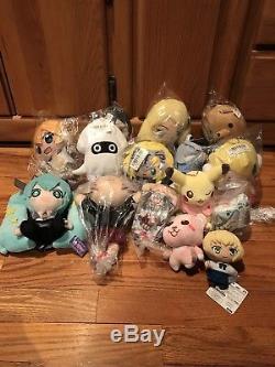 NWT Pikachu Girls und Panzer Anime Gataris Hatsune Miku 15 Plushies Box Japan