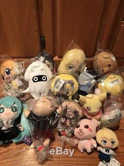 NWT Pikachu Girls und Panzer Anime Gataris Hatsune Miku 15 Plushies Box Japan