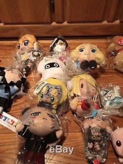 NWT Pikachu Girls und Panzer Anime Gataris Hatsune Miku 15 Plushies Box Japan