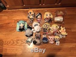 NWT Pikachu Girls und Panzer Anime Gataris Hatsune Miku 15 Plushies Box Japan