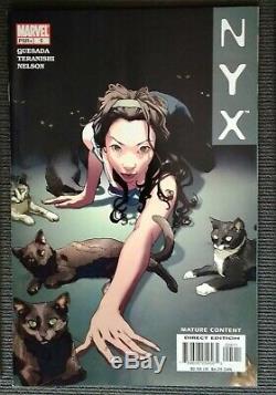 NYX #1 2 3 4 5 6 7, 2004 1st Prints 1st X-23 Complete Run All NM condition