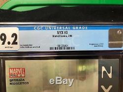 NYX #3 CGC 9.2 & All New Wolverine #1 CGC 9.8 High Grade X-23 Lot