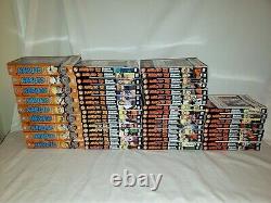 Naruto English Manga Near Complete Set Volumes 1-72 (No 42 & 61) Omnibus Jump