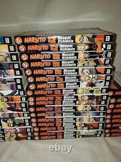 Naruto English Manga Near Complete Set Volumes 1-72 (No 42 & 61) Omnibus Jump