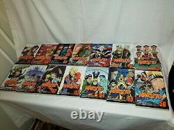 Naruto English Manga Near Complete Set Volumes 1-72 (No 42 & 61) Omnibus Jump