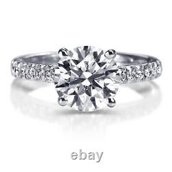 Natural 1.31 Ct Solitaire Diamond Engagement Ring 18K White Gold I1 54112437