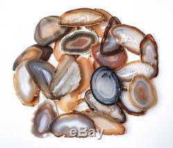 Natural Agate Slices Bulk Geode Agate Place Cards Wholesale Size 1 Placecards