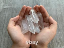 Natural Clear Quartz Crystal Point, 1 to 3 Raw Crystal Points, Wholesale Bulk