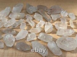 Natural Clear Quartz Crystal Points 1 to 3 Inches, Wholesale Bulk Lot