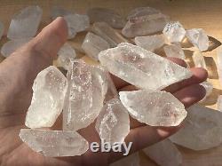Natural Clear Quartz Crystal Points 1 to 3 Inches, Wholesale Bulk Lot