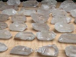 Natural Clear Quartz Crystal Points 1 to 3 Inches, Wholesale Bulk Lot