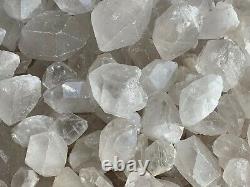 Natural Clear Quartz Crystal Points 1 to 3 Inches, Wholesale Bulk Lot