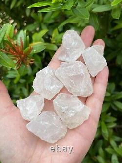 Natural Rough Clear Quartz Chunks, 1-2 Raw Clear Quartz, Wholesale Bulk Lot