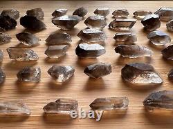Natural Smoky Quartz Crystal Points, Small Smoky Quartz Point, Wholesale Bulk Lot