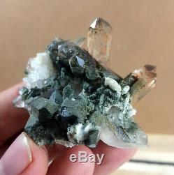 Natural Stunning Lot of Chlorite Quartz Crystals Specimens Pakistan 22Pcs 1.3kg