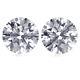 Natural Two Matching 6.42 Mm 2.09 Ct.tw D Si2 Round Cut Loose Diamonds 29555148