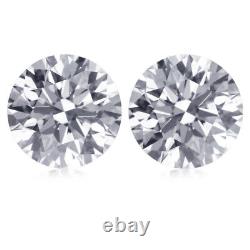 Natural Two Matching 6.42 mm 2.09 ct.tw D SI2 Round Cut Loose Diamonds 29555148