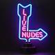 Neon Sculpture Sign Wholesale Lot Of 3 Sexy Mudflap Girl Live Nudes Man Cave