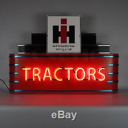 Neon sign Wholesale lot 4 Tractor Signs Case IH Farmall International Harvester
