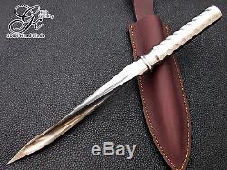 New 15 Tri Twest Blade Dagar Boar Hunting Knife In D2 Tool Steel (gk 1001)