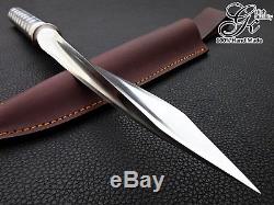 New 15 Tri Twest Blade Dagar Boar Hunting Knife In D2 Tool Steel (gk 1001)