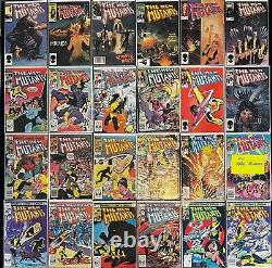 New Mutants #1-100 Full Run LOT 1ST CABLE & DEADPOOL REPRINTS -1 Mark Jewelers