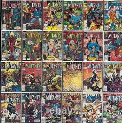 New Mutants #1-100 Full Run LOT 1ST CABLE & DEADPOOL REPRINTS -1 Mark Jewelers