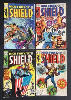 Nick Fury Agent of Shield 1-7, 9-18 Steranko Marvel Silver Age lot of 17 books