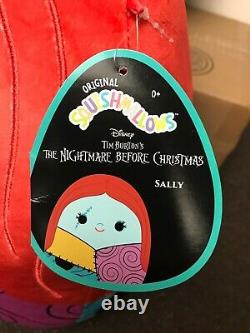 Nightmare Before Christmas Squishmallows Zero Jack Sally Oogie Boogie LOT of 8