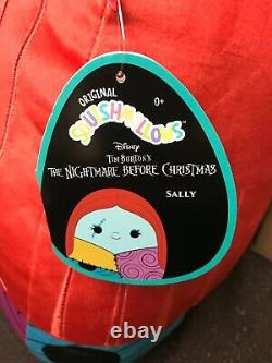 Nightmare Before Christmas Squishmallows Zero Jack Sally Oogie Boogie LOT of 9
