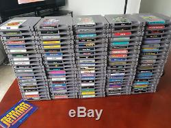 Nintendo NES Game Lot 100 Games Retro Great Beginner's Collection Awesome Value