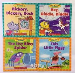 Nursery Rhyme Childrens Books Beginning Readers Lot 12