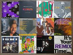 OLD SKOOL HOUSE DANCE 80s to MID 1990s 12/LP VINYL RECORD COLLECTION DJ JOB LOT