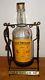 Old Taylor 86 1 Gallon Whiskey Bottle Metal Pour Stand Rare Federal Law Forbids
