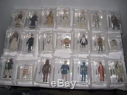 ORIGINAL AFA GRADED STAR WARS ACTION FIGURE COLLECTION LOT of 73